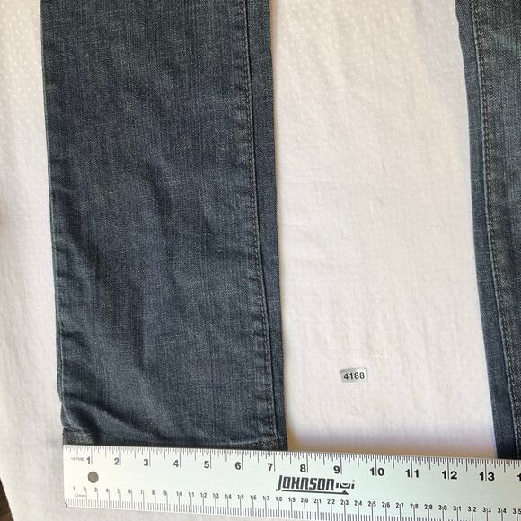 X2 Denim Laboratory Women Jeans size 8 Low Rise Straight Leg Stretch Boot Cut - Picture 6 of 11